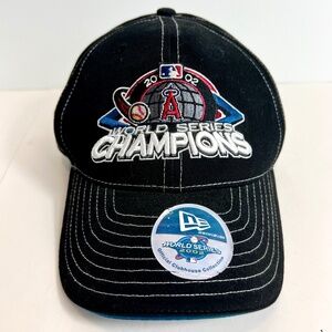 Vintage 2002 Anaheim Angels World Series Champions Official Clubhouse Hat Cap